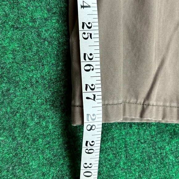 Peter Millar Flat Front‎ Brown Twill Pants Mens Size 34 MF15B84 - Picture 6 of 9